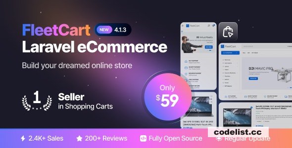 FleetCart v4.7.11 - Laravel Ecommerce CMS