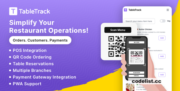 TableTrack - The Complete SaaS Restaurant Management Solution